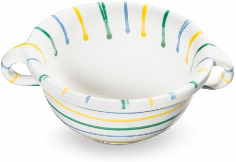 Gmundner Keramik - Buntgeflammt, Weitling (ø 17cm)