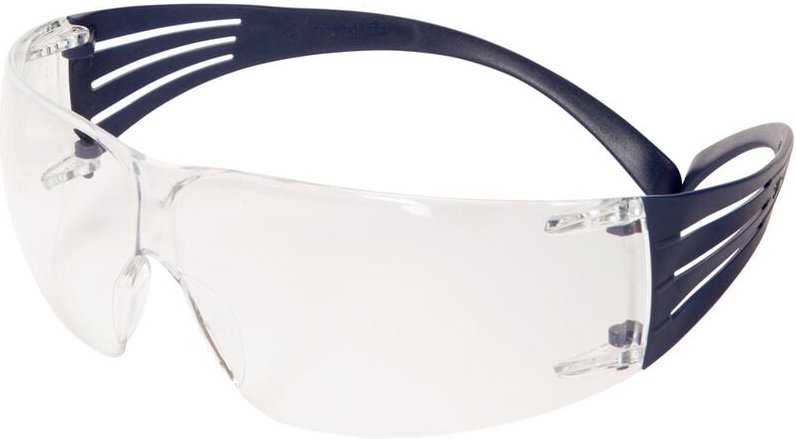 3M - SecureFit SF201SGAF-BLU Schutzbrille mit Antibeschlag-Schutz Blau en 166 din 166