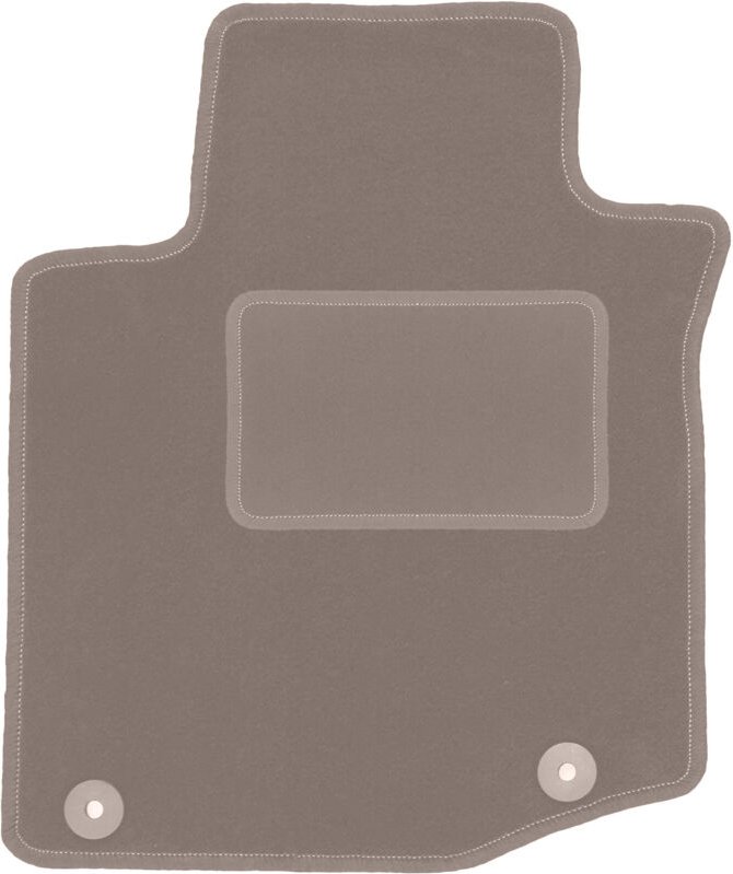 Beige Fahrermatte für: Toyota Aygo I Schrägheck (2005-2014)