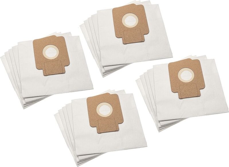 20x Staubsaugerbeutel kompatibel mit Candy CFS5161 018, ctf 2003 011 Staubsauger - Papier, 16,5cm x 18cm, beige - Vhbw