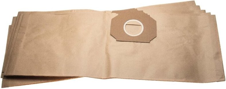 5x Staubsaugerbeutel kompatibel mit Thomas Vario 20 s Staubsauger - Papier, 63,3cm x 22cm, braun - Vhbw