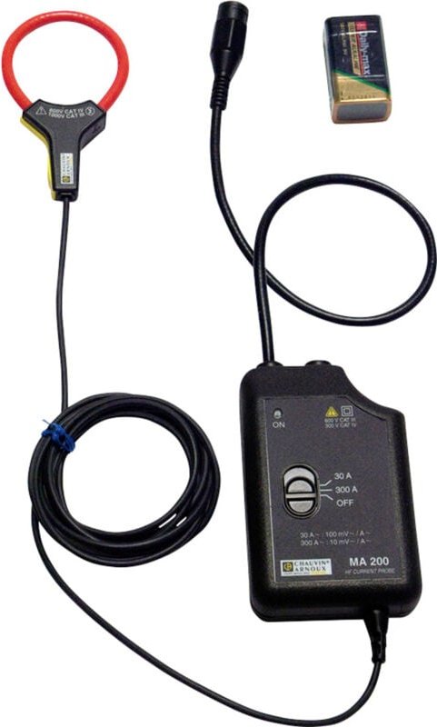 Ma 200-45 Stromzangenadapter Messbereich a/ac (Bereich): 0.5 - 300 a flexibel - Chauvin Arnoux