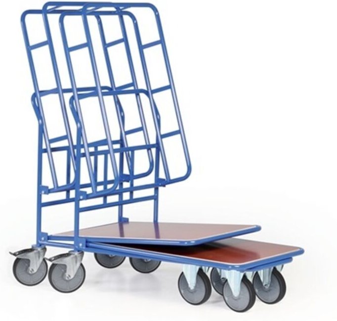 Protaurus CC-Wagen mit Ladefläche und Geländer 1000x700mm