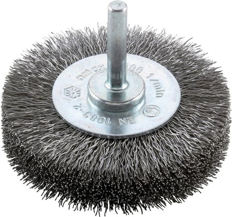 Rundbürste Stahldraht 6 mm 70 mm gewellt - Forum