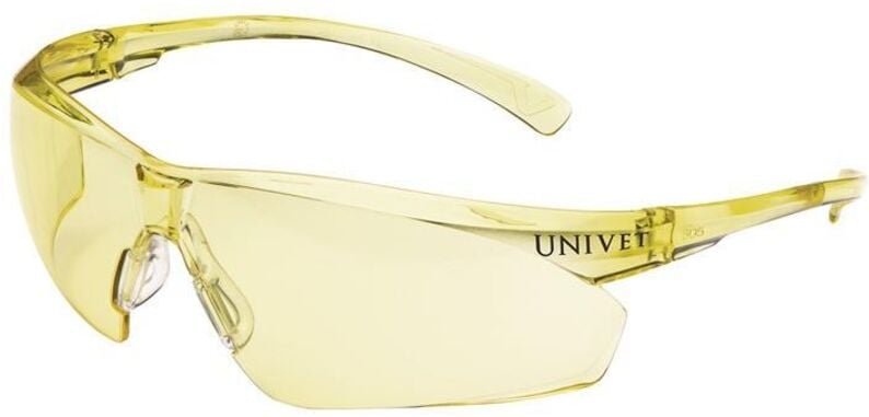 Schutzbrille 505U en 166, en 170 Bügel gelb, Scheibe gelb Polycarbonat