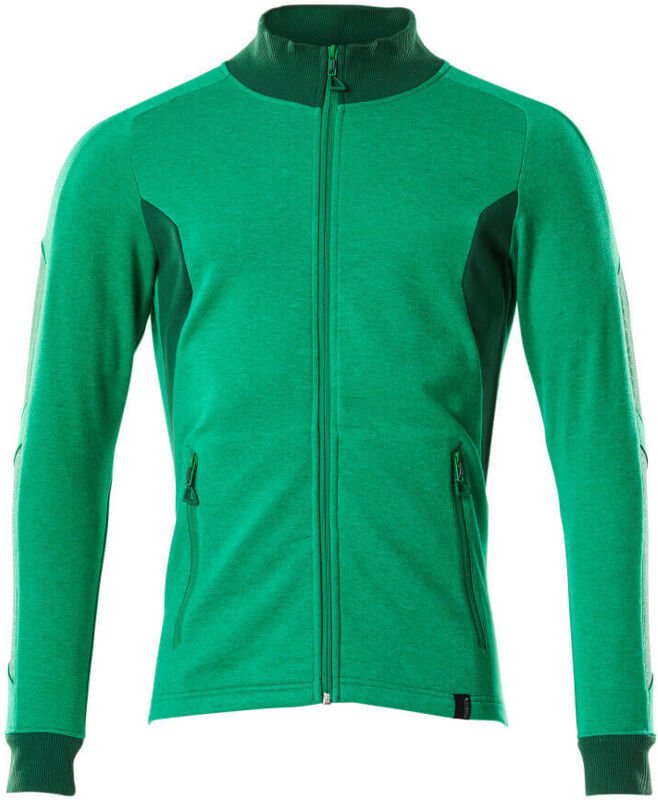 Mascot MASCOT® ACCELERATE Herren Sweatshirt mit Reißverschluss 18484-962-33303 Gr. S grasgrün/grün