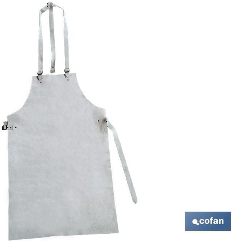 Spaltlederschürze 90x55 cm