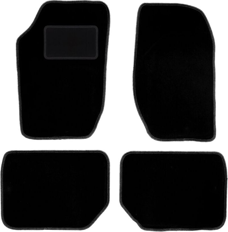 Schwarze Veloursmatten für: Saab 900 I 0 (1978-1993)