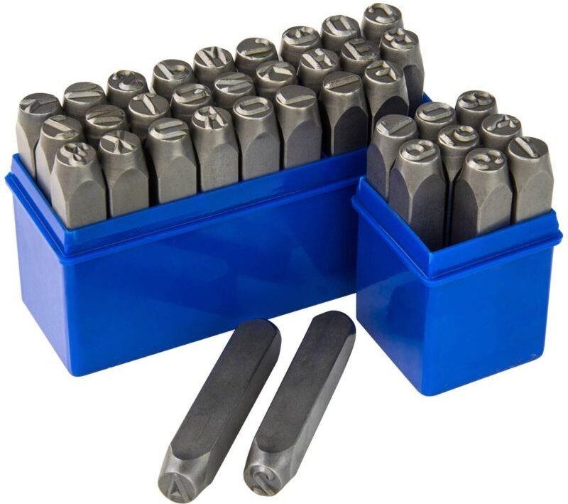 Schlagzahlen - Set 10mm 36tlg