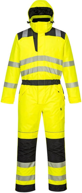 Winterkombination PW3 Hochsichtbarkeit Gelb/Schwarz 2XL - FR(54) - UK(44)