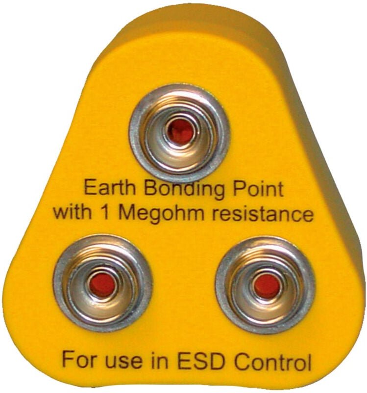Thumbnail - WETEC Erdungsbaustein, ESD, 3 x 10 mm DK