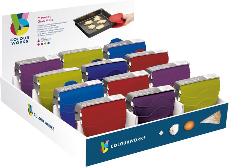 Kitchen Craft M281426 - Silikon-Greifzange Sortierte Farben