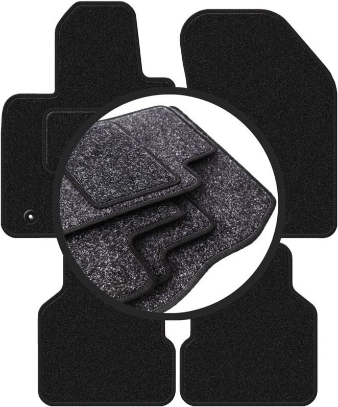 ANTHRA Autofußmatten für: Jeep Compass II MP SUV (2017-)
