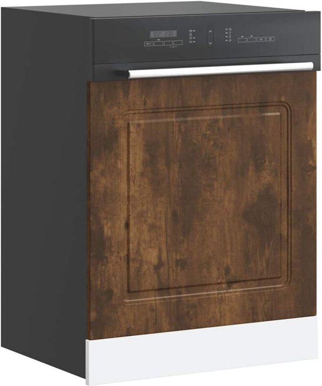 Geschirrspülerblende Kalmar Räuchereiche 60x1,5x67 cm Vidaxl