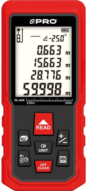 Laser-Entfernungsmesser Dl-60x - 100-L1-076