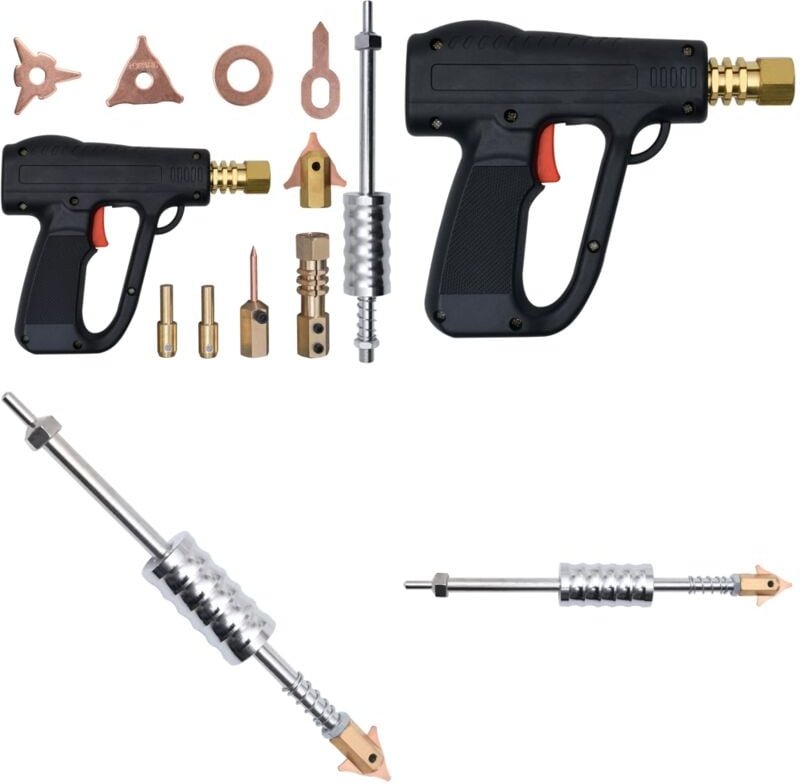 20-tlg. Ausbeulspotter-Set - Ausbeulspotter - Delle Reparieren - Karosseriereparatur - Punktschweißen - Fahrzeugreparatu...