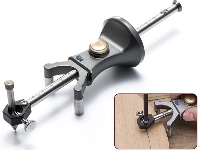 Holzbearbeitung Dual-use-Linear Arc Scriber Linie Zeichen Werkzeug Multifunktionale diy Holzbearbeitung Scribe Werkzeuge