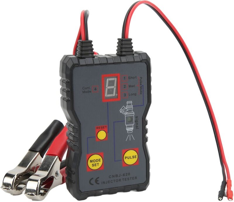 Zoternen - Automotive Kraftstoffeinspritzdüsen-Tester 4 Modi Drucksystem Diagnose-Scan-Tool Pluse für Fahrzeug