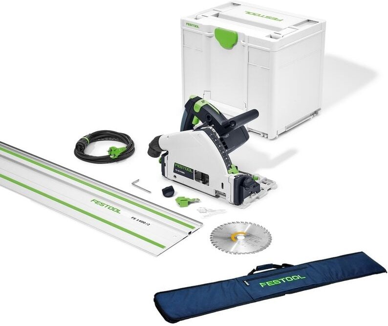 Tauchsäge ts 55 febq Plus fs 577010 Führungsschiene SYS3 m 337 + Tasche - Festool