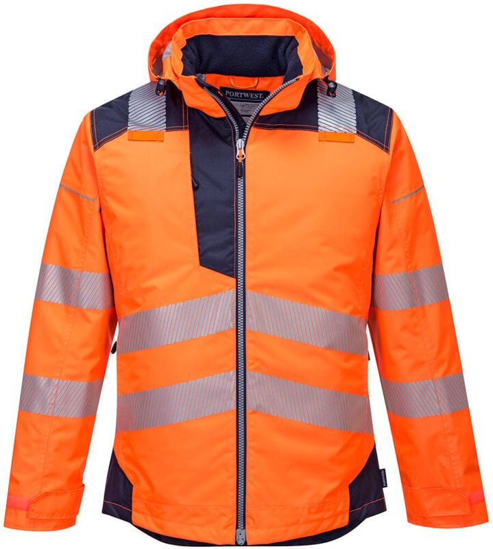 Parka HV PW3 Orange/Marine 3XL