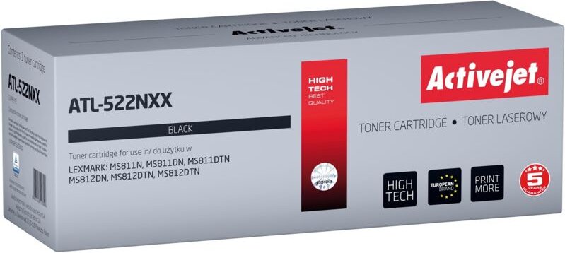 Activejet Toner für Lexmark 52D2X00 neu ATL-522NXX