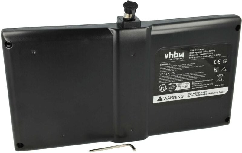 vhbw Akku Ersatz für Segway 10.02.3059.20 für E-Scooter, Hoverboard (4400 mAh, 54 V, Li-Ion)