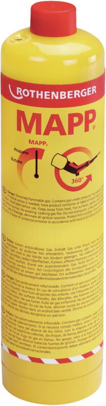 Kartusche 788ml Mapp a Propylen Rothenberger