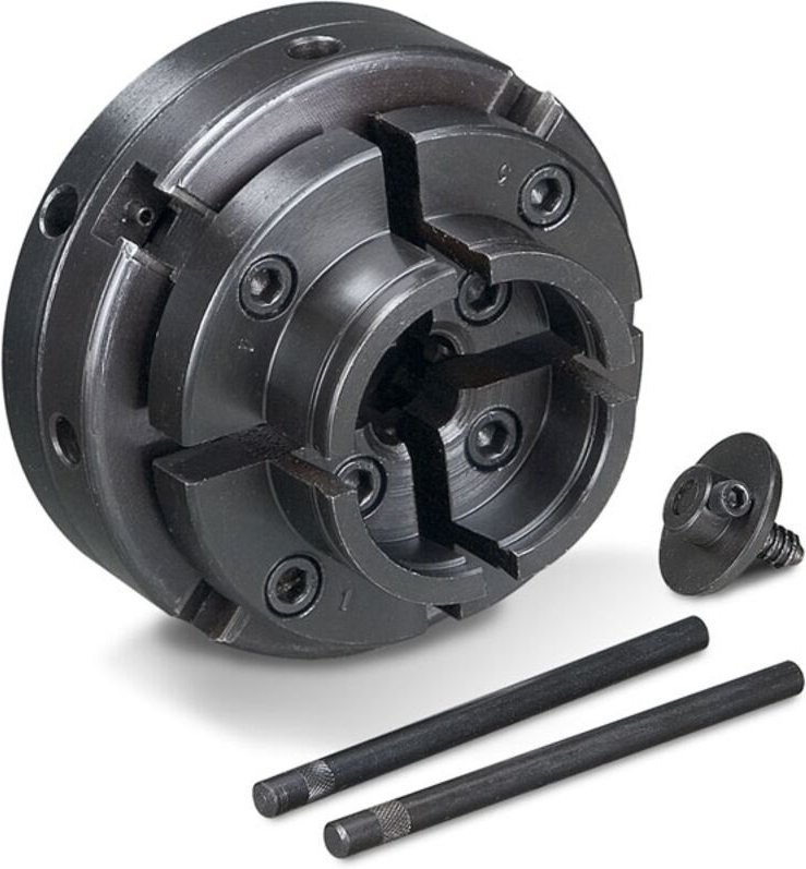 Holzstar - Vier-Backenfutter Drechselbank Spannbereich au¤en 51-78mm innen 40-63mm