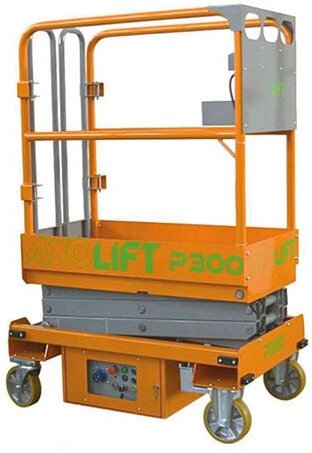 Matisère - Nacelle élévatrice semi-électrique ciseaux - Hauteur de travail max. 4,95m - P300