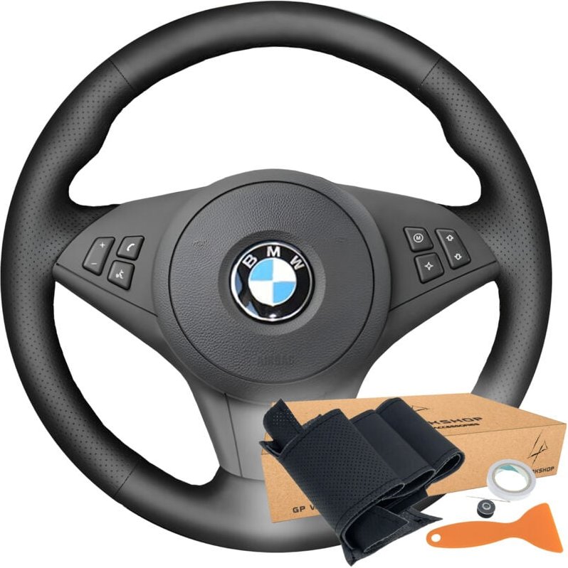 Lenkradbezug für BMW 5er 6er E60 E61 530d E63 E64 630i