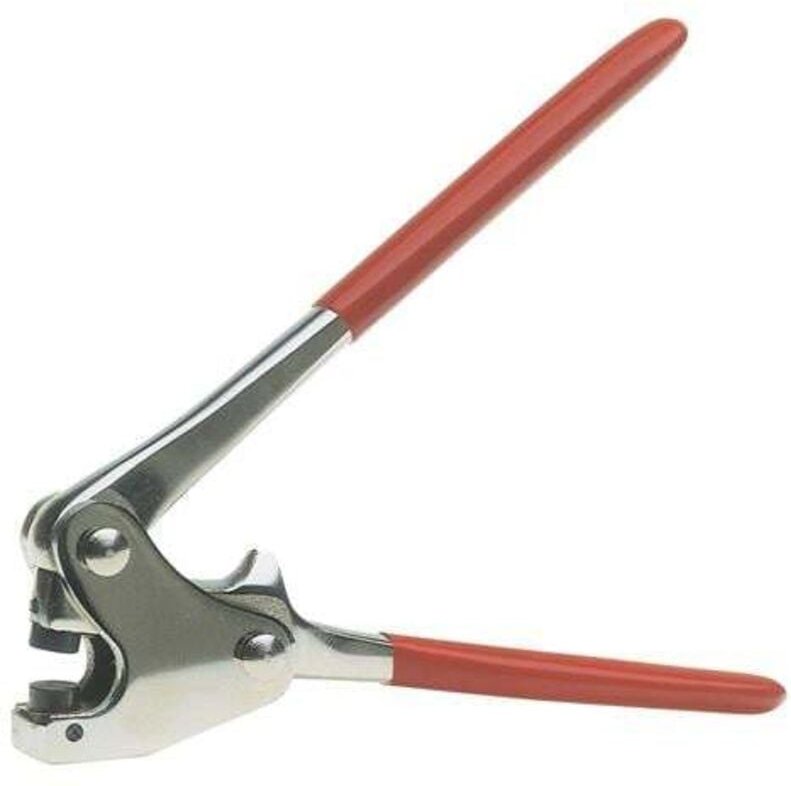 Le Sanitaire - Plombenzange Länge 130 mm für Plomben ø 8 mm vernickelt Kunststoffüberzug