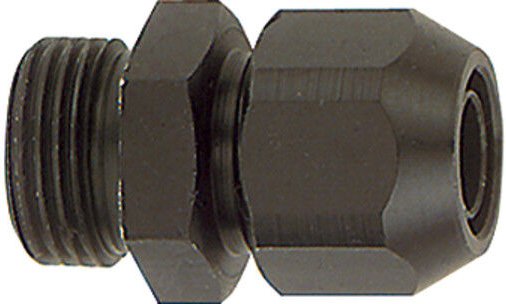 Einschraubverschraubung, Alu, für PVC-Gewebeschlauch 16x10, g 1/2 - Riegler