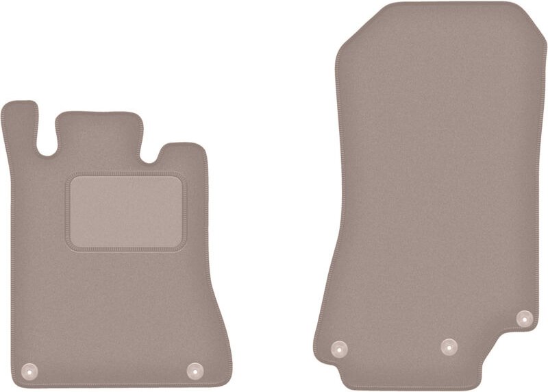 Beige Veloursmatten für: Mercedes SL R129 500 SL (1989-2001)