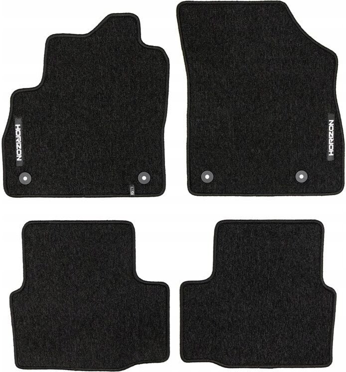 VELOURS MATS auto wischtücher Opel Astra K 2015-2022 HZ