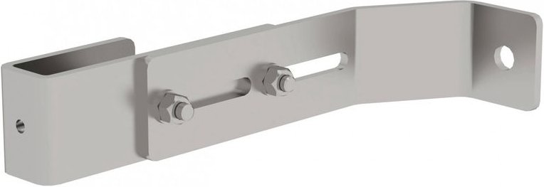 Munk - Günzburger Steigtechnik Wandhalter Edelstahl verstellbar 165 - 215 mm für Schachtleiter - 062021