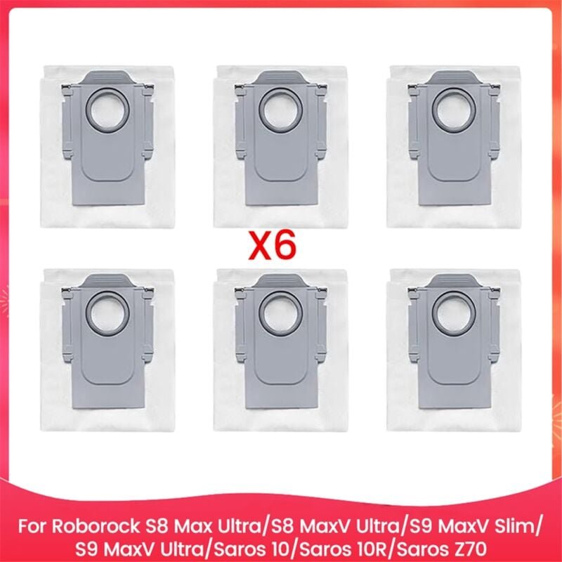 6-teiliger Staubbeutel für S8 Max Ultra/S8 MaxV Ultra/S9 Slim