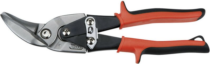 Thumbnail - Profi Blechschere links gebogen 240 mm
