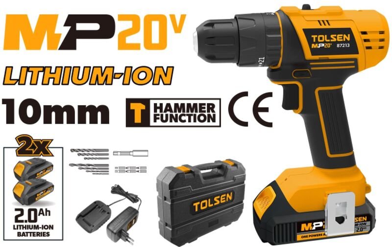 Mp20v-Serie 20-V-Akku-Schraubendrehersatz Mit Perkussion