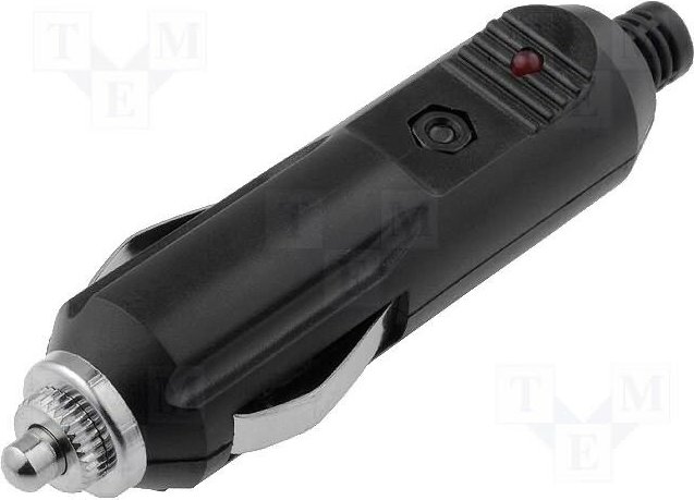 Auto-Zigarettenanzünder-Anschluss mit Sicherung und Pilot 5A 12/24Vdc