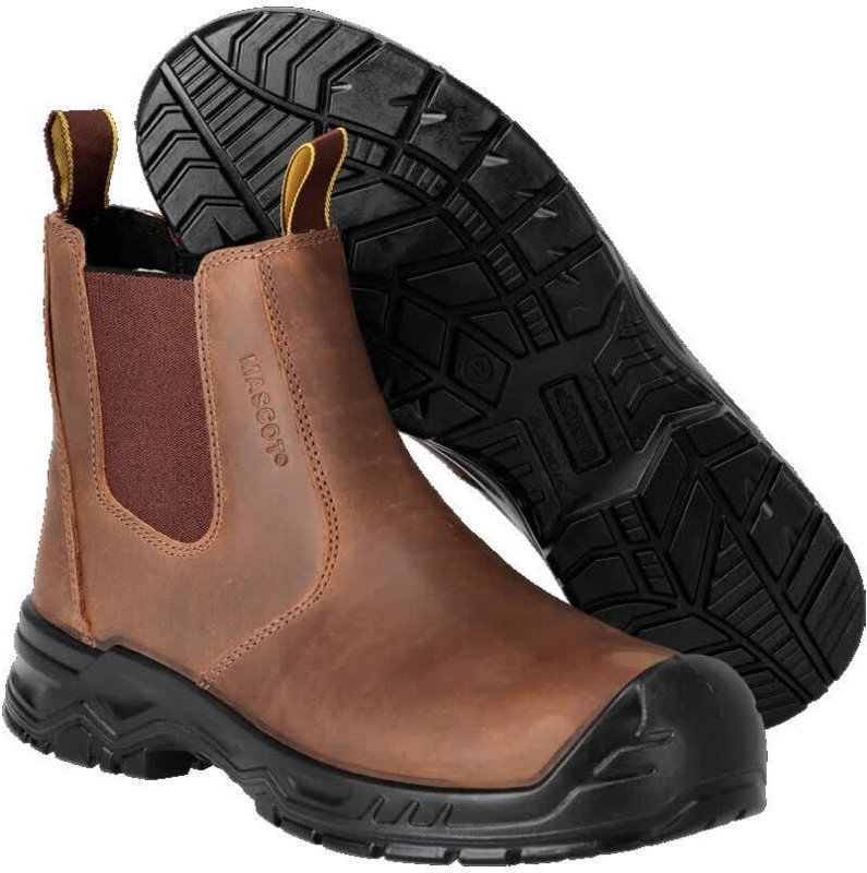 S3S-Sicherheitsstiefel - F1000-715-Braun-47 - Mascot