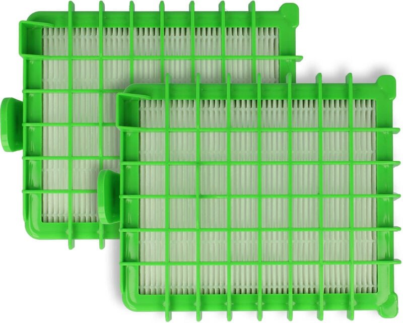 vhbw Filterset 2x Staubsaugerfilter kompatibel mit Rowenta X-Treme Power 2 Serie, Eco 1000W Staubsauger - HEPA Filter Al...