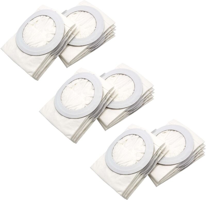 30x Staubsaugerbeutel kompatibel mit Nilfisk Adgility 6X, Back Vac 6, Comfort Pak 6 Staubsauger - Papier Weiß - Vhbw