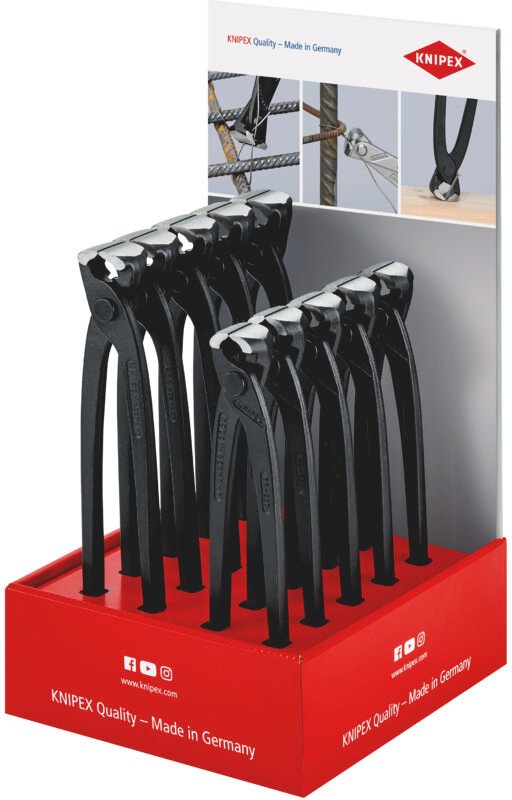 KNIPEX 00 18 01 V26 Thekendisplay 5 x 99 00 220, 5x 99 00 250 200 mm