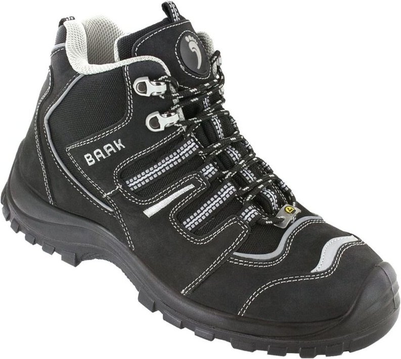 Baak - Sicherheitsstiefel Philipp 7304 S3 esd src dguv Gr. 39 schwarz