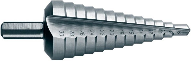 Thumbnail - Stufenbohrer gerade Nut eco HSS-Co 5% ø 6-30mm - Projahn