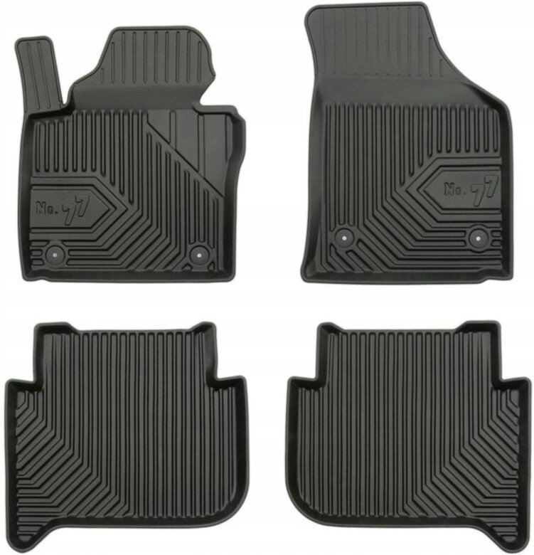 GUMMIMATTEN VW Touran 1 I 2003-2010 KOFFERRAUM 77