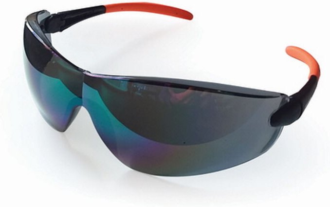 Oregon Schutzbrille verspiegelt Rahmen oben Arbeitsschutzbrille Augenschutz