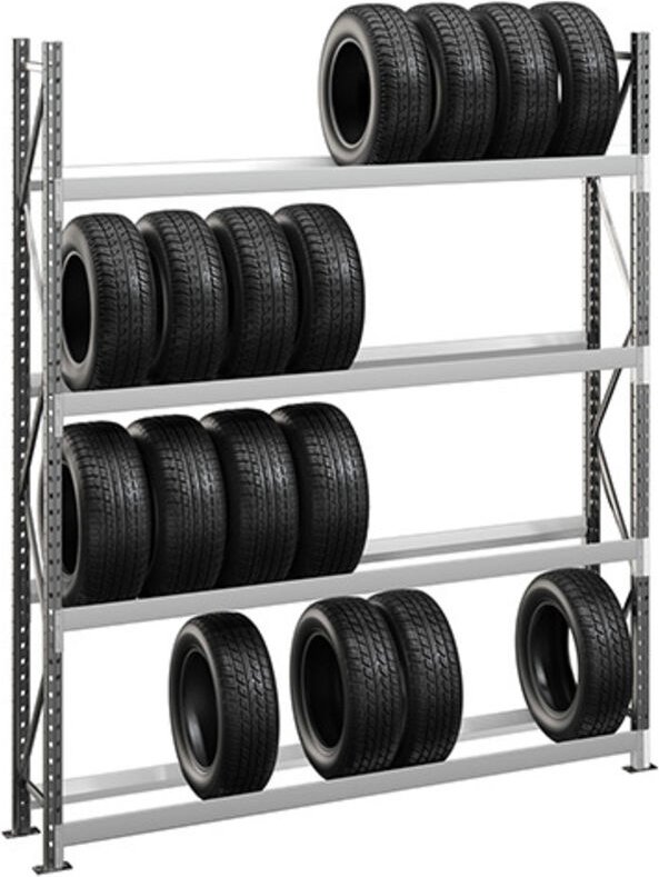 Reifenregale LKW - nächstes Element: 2000x1500x400mm - Nur in Verbindung mit einem Startmodul verwendbar - RAYOPN/4N/224...