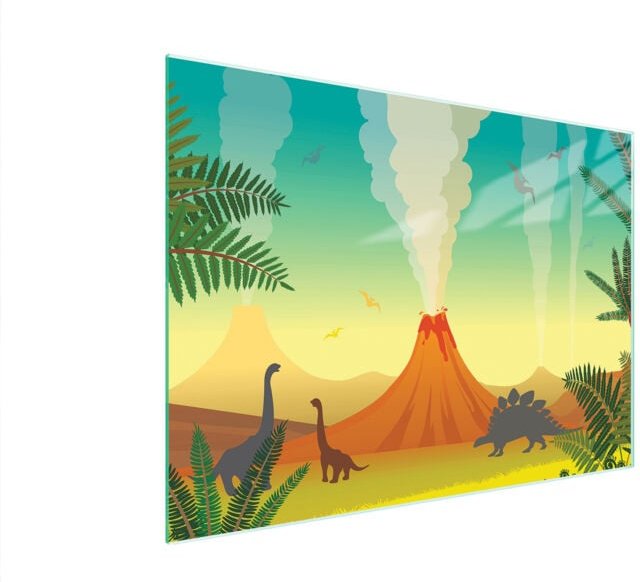 Glasschneidebrett 40x30 Vulkan