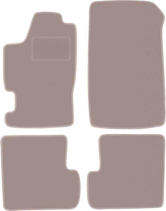 Beige Veloursmatten für: Renault Laguna I Kombi, Liftback (1994-2001)
